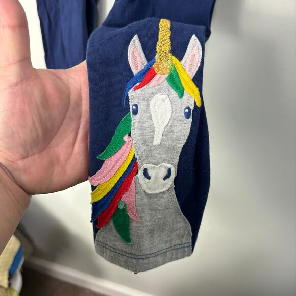 Mini Boden Rainbow Unicorn Leggings - Picture 2 of 5
